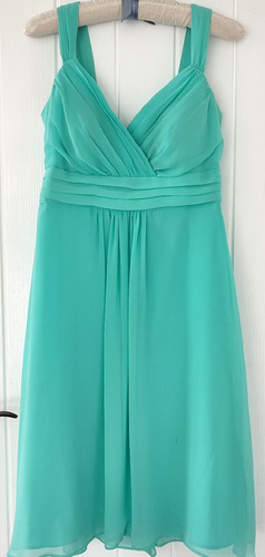Stunning teal chiffon strappy - stunning,