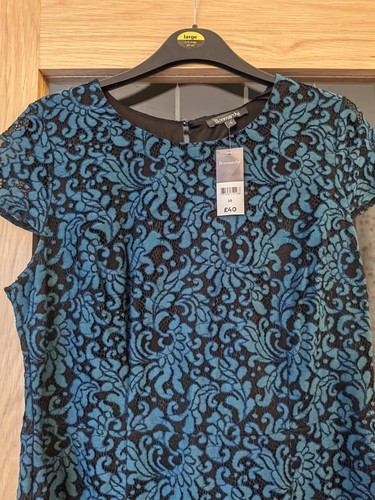 Teal occasion dress size - , 18