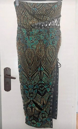 Prettylittlething black teal - prettylittlething,