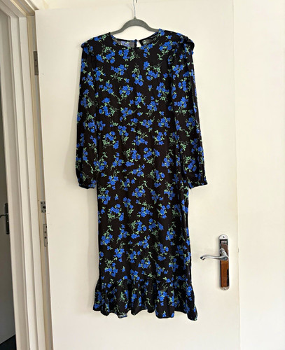 New look black floral - look, midi