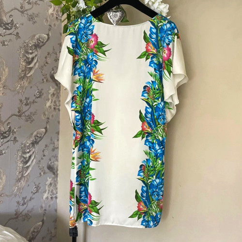Zara white tropical floral - zara,