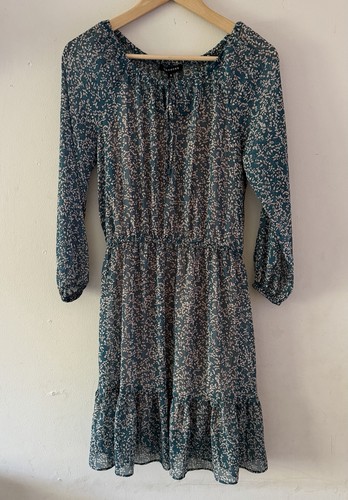 Women peacocks teal floral - women’s,
