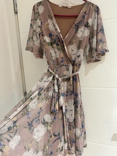 Pixiegirl mauve floral mesh - mauve,