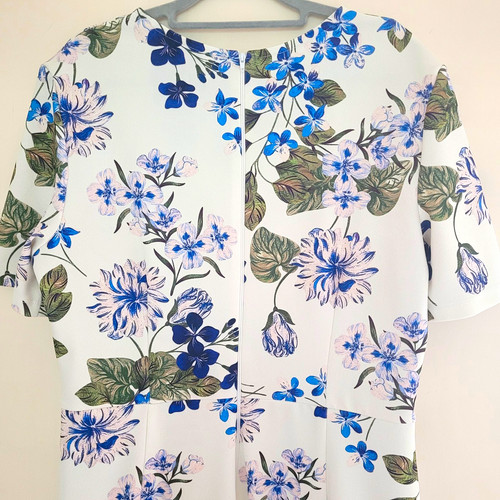 Asos white blue green - blue, floral