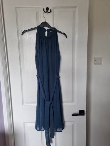 Teal blue dress - blue,