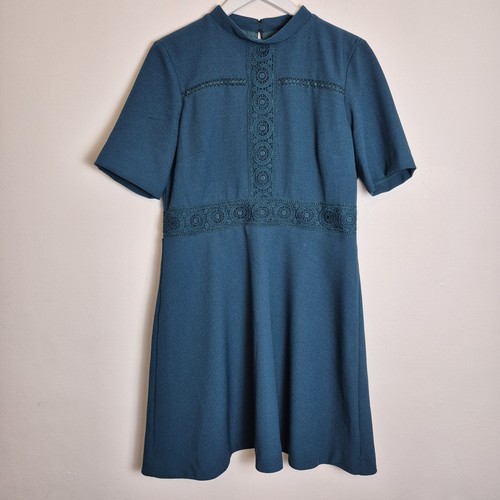 Oasis size green teal crepe - size,