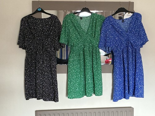 Shein skater dresses blue - shein,
