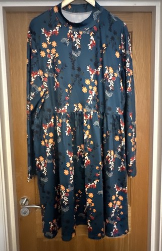 Women teal floral midi - women’s,