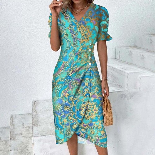 Womens floral boho short - womens,