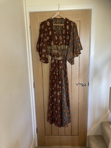 Indian wrap dress - wrap,