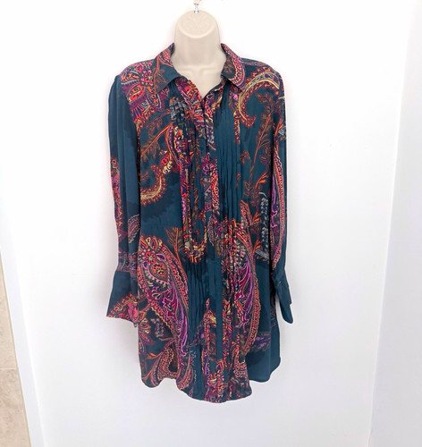 Next teal green paisley - next,