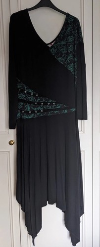 Joe browns dress black teal - browns,