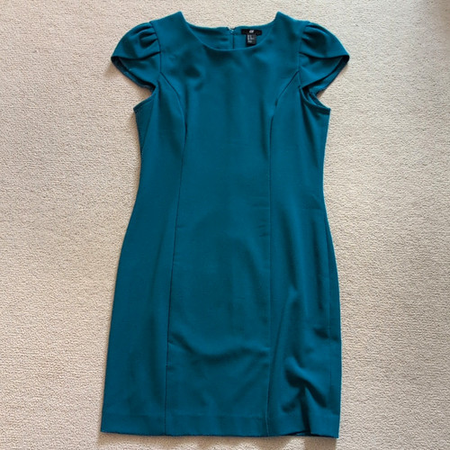 Teal knee length - size, eu42