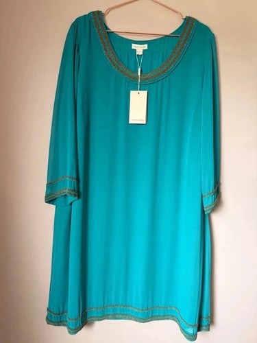 Monsoon teal beaded - monsoon,