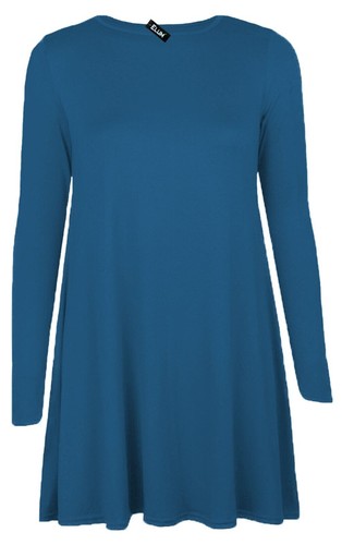 Women ladies long sleeve swing - women,