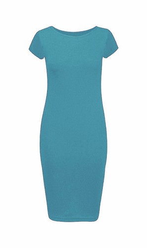 Ladies womans cap sleeve - sleeve, midi