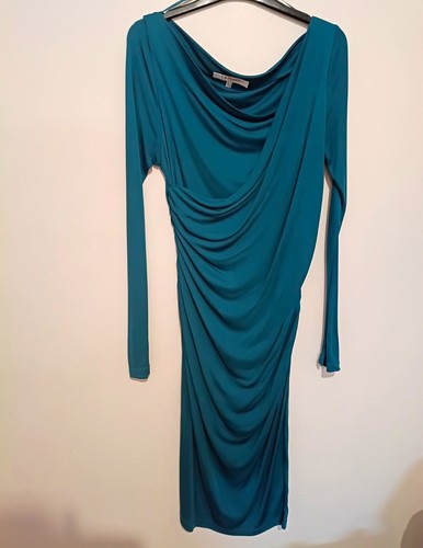 Bennett teal ruched draped - teal,