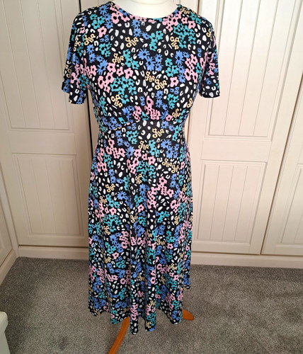 Jersey type dress black - type,