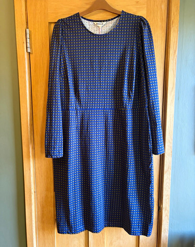 Boden blue green geometric - blue,