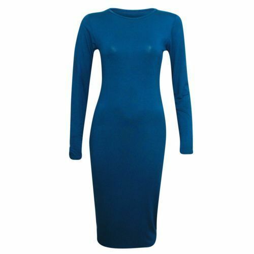 Womens ladies long sleeve midi - womens,