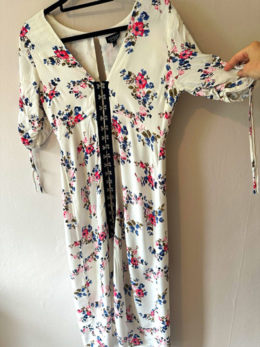 Vintage topshop white - vintage, floral