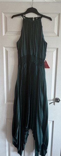 Paris teal halter neck zig - teal,