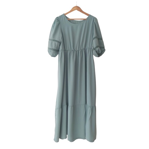 Emery rose blue teal midi - rose,